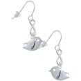 thumbnail image 1 of Delight Jewelry Silvertone Little Bird Initial - J - Silver tone Infinity French Earrings, 1 of 4