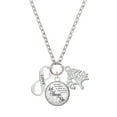 thumbnail image 1 of Delight Jewelry Silvertone Love Infinity Sign Let Things Go Fall Zoey Charm Necklace, 28", 1 of 4