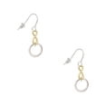 thumbnail image 1 of Delight Jewelry Silvertone Medium Karma Ring Gold Tone Infinity French Earrings, 1 of 4