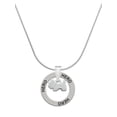thumbnail image 1 of Delight Jewelry Silvertone Mini Scottie Dog Hero Ring Charm Necklace, 18", 1 of 4