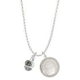 thumbnail image 1 of Delight Jewelry Silvertone Napoleon's Bee Spinner To the World You are a Mother Locket Necklace, 1 of 4