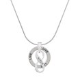 thumbnail image 1 of Delight Jewelry Silvertone Niece Infinity Sign Live Ring Charm Necklace, 18", 1 of 4