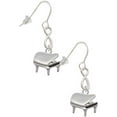 thumbnail image 1 of Delight Jewelry Silvertone Piano Silver tone Infinity French Earrings, 1 of 4