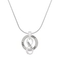 thumbnail image 1 of Delight Jewelry Silvertone Proverbs 3:5 Infinity Sign Joy Ring Charm Necklace, 18", 1 of 4