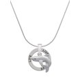 thumbnail image 1 of Delight Jewelry Silvertone Shark Live Ring Charm Necklace, 18", 1 of 4