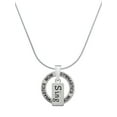 thumbnail image 1 of Delight Jewelry Silvertone Sing Gymnastics Mom Ring Charm Necklace, 18", 1 of 4