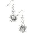 thumbnail image 1 of Delight Jewelry Silvertone Sun Silver tone Infinity French Earrings, 1 of 4
