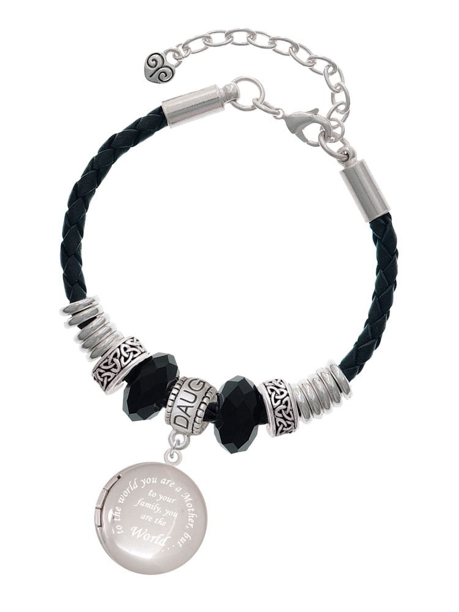 Delight Jewelry Silvertone To the World You are a Mother Round