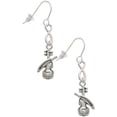 thumbnail image 1 of Delight Jewelry Silvertone Violin Silver tone Infinity French Earrings, 1 of 4