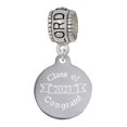 thumbnail image 1 of Delight Jewelry Stainless Steel Disc Class of 2023 Lord Guide Me Charm Bead, 1 of 4