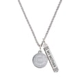 thumbnail image 1 of Delight Jewelry Stainless Steel Disc Class of 2023 Silvertone Always My Mother Bar Charm Necklace, 23", 1 of 4