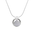 thumbnail image 1 of Delight Jewelry Stainless Steel Disc Class of 2025 Laugh Ring Charm Necklace, 18", 1 of 4