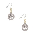thumbnail image 1 of Delight Jewelry Stainless Steel Tree of Life in Eternity Ring - Gold Tone Infinity French Earrings, 1 of 4