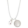 thumbnail image 1 of Delight Jewelry White Easter Egg with Color Crystal Dots To the World You are a Mother Locket Necklace, 1 of 4