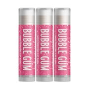 Delight Naturals Bubble Gum Lip Balm - 3 Pack