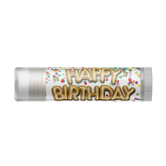 Delight Naturals Jumbo Lip Balm - Happy Birthday Vanilla Birthday Cake