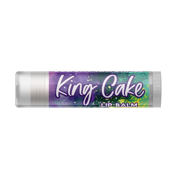 Delight Naturals Jumbo Lip Balm - King Cake