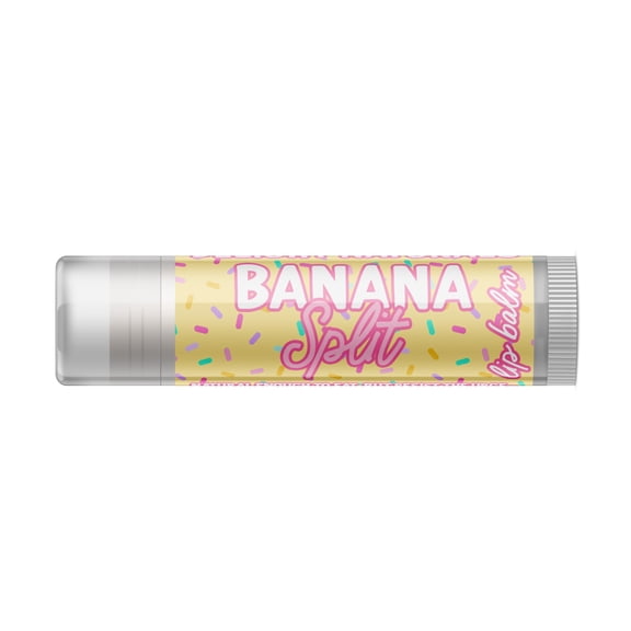 Delight Naturals Jumbo Lip Balm - Banana Split