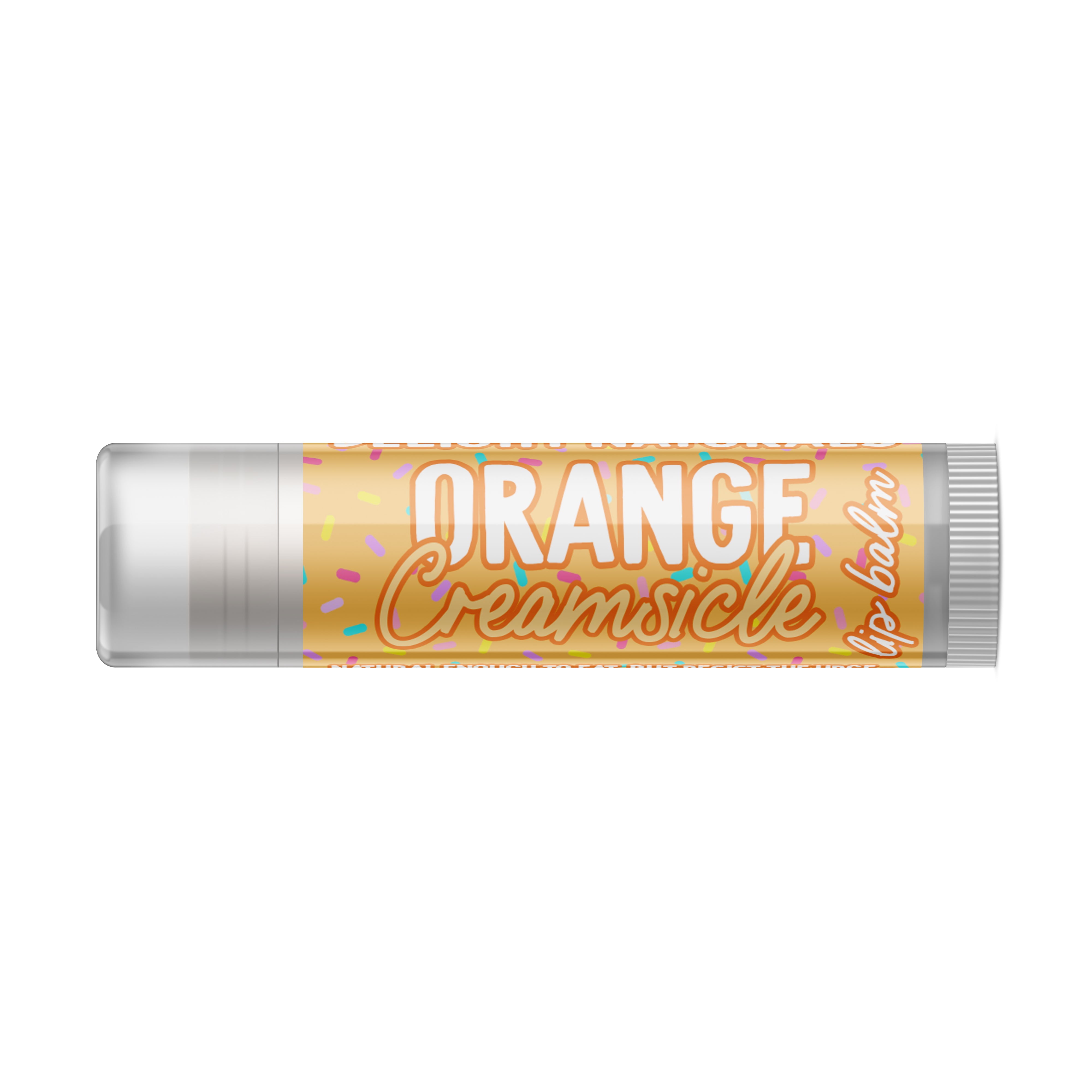 Delight Naturals Jumbo Orange Creamsicle Lip Balm