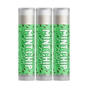 Delight Naturals Mint Chip Lip Balm - 3 Pack