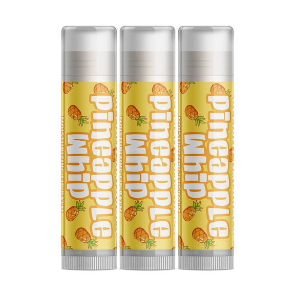 Delight Naturals Pineapple Whip Lip Balm - 3 Pack