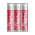 thumbnail image 1 of Delight Naturals Strawberry Lip Balm - 3 Pack, 1 of 4