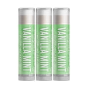 Delight Naturals Vanilla Mint Lip Balm - 3 Pack