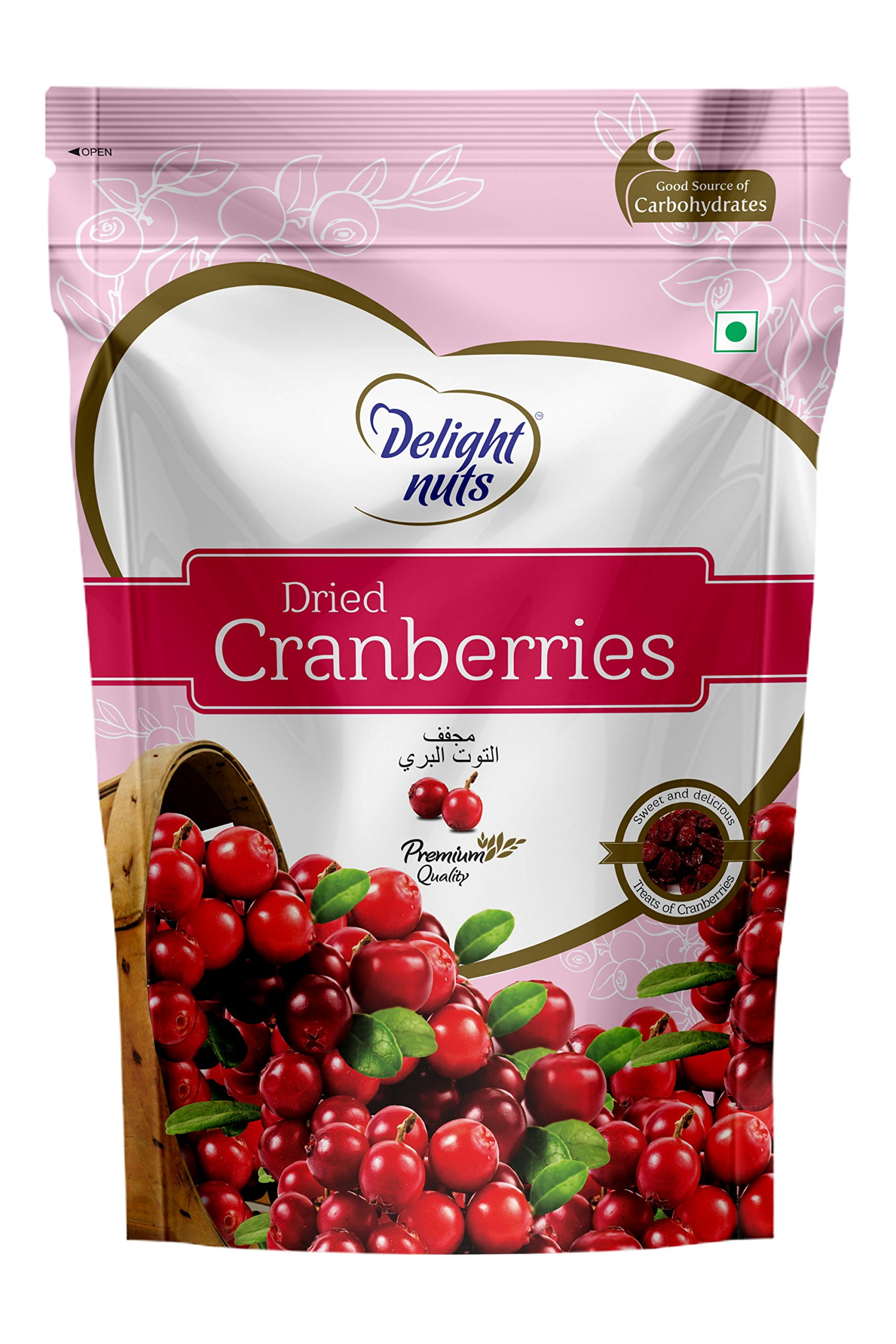 Delight Nuts Dried Cranberries200Gm