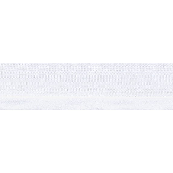 Delight Ribbon 1-1/2"X4yd-White - Satin Edged Sheer Center