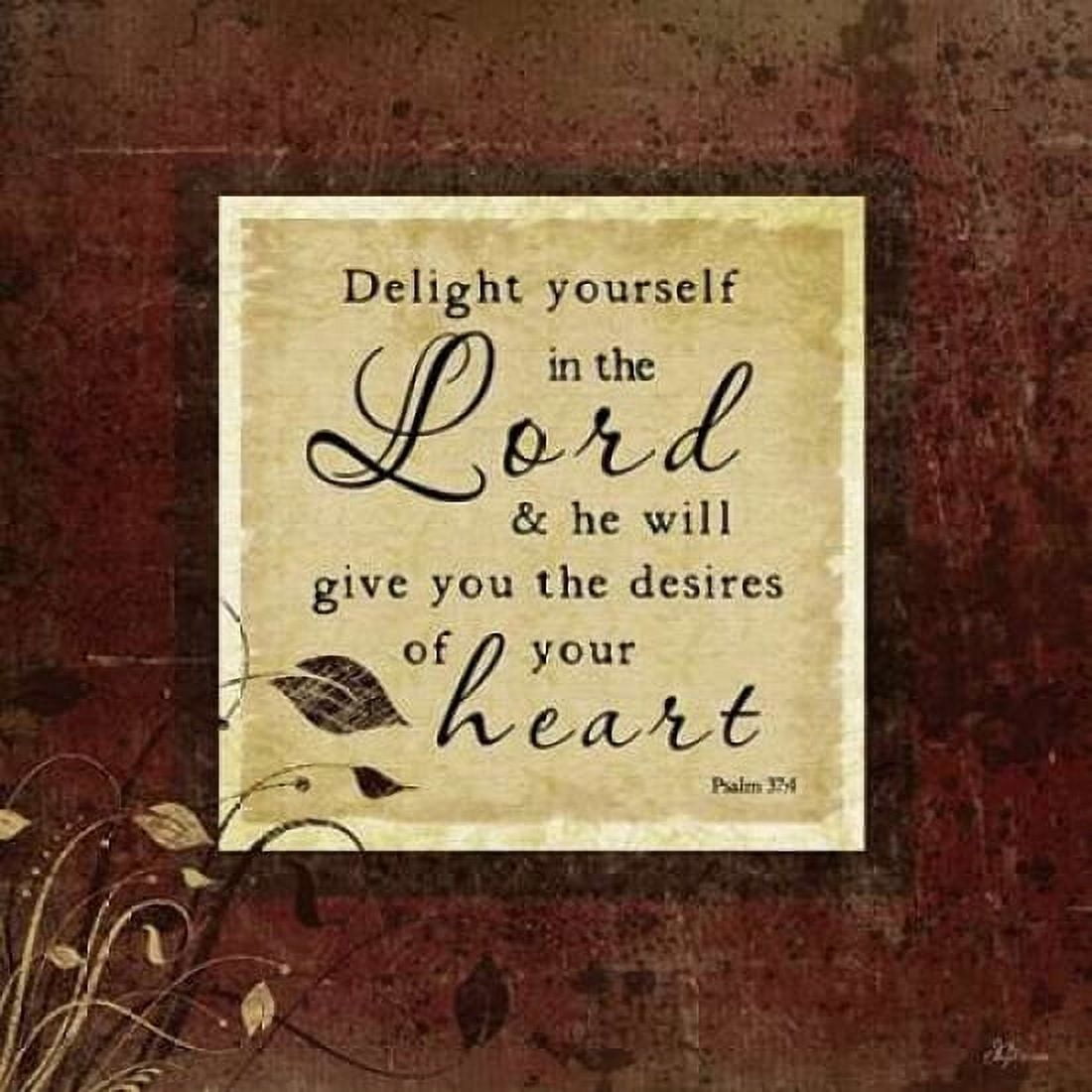Delight Yourself Canvas Art - Jennifer Pugh (24 x 24)
