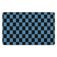 thumbnail image 1 of Delightful Checkered Bath Mat: Non-Slip, Highly Absorbent Bathroom Rugs. Machine Washable Small Indoor Doormat for Shower, Sink & Tub, 20x32in, 1 of 5
