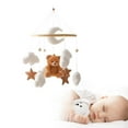 thumbnail image 1 of Delightful Crib Mobile Hanger with Plush Teddy Bear – Encourages Hand-Eye Coordination for Baby’s Joyful Nursery, 1 of 9