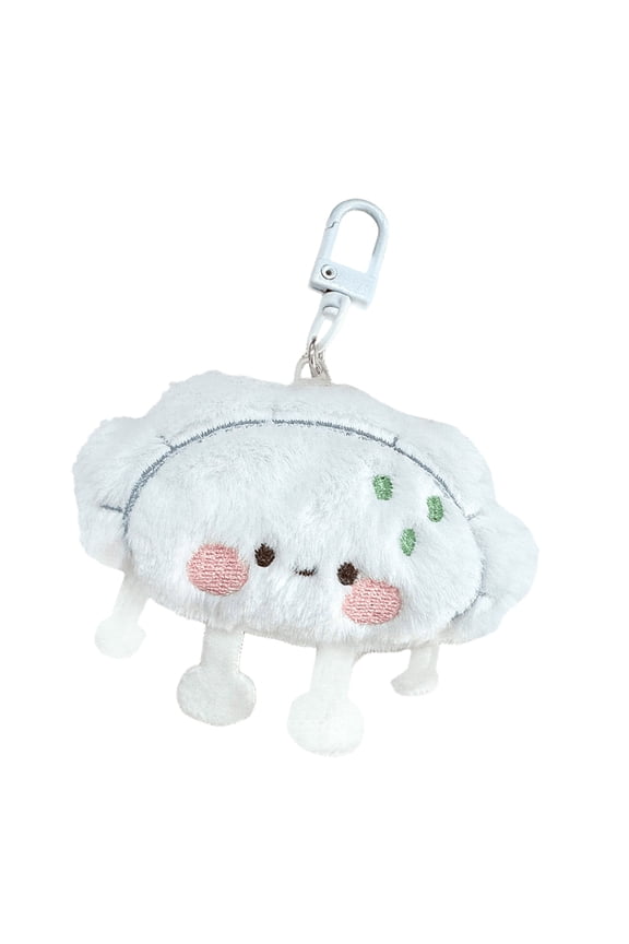 Delightful Steamed Stuffed Bun/Dumpling/Sushi Pendant PP Cotton Food Key Chain