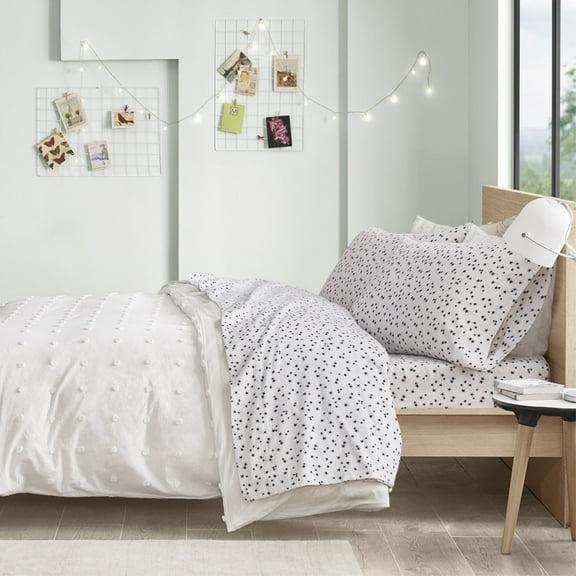 Delightful Warm Cotton Flannel Sheet Set | Charming Novelty Print | OEKO-TEX Certified | Soft & Cozy | Machine Washable | Complete Bedding Ensemble | Transform Your Bedroom into a Cozy Haven