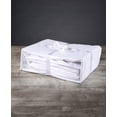 thumbnail image 1 of Delilah Home 100% Organic Cotton Bed Fitted Sheet (White, King Fitted), 1 of 1