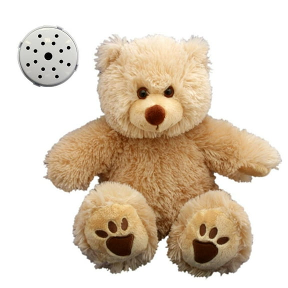 Delilah the Lion 16 inch Plush Toy with Recorder Device Cuddly, Interactive Lion Ideal for Play