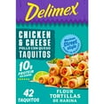 thumbnail image 1 of Delimex Chicken & Cheese Taquitos Frozen Snacks, 42 ct Box, 1 of 16