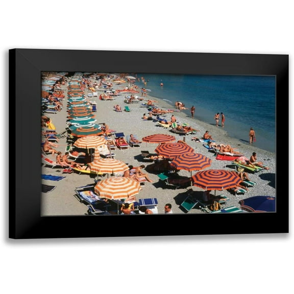 Delimont, Danita 14x11 Black Modern Framed Museum Art Print Titled - Beach Holiday