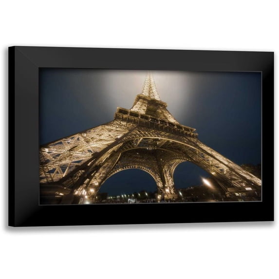Delimont, Danita 14x11 Black Modern Framed Museum Art Print Titled - Eiffel Glow