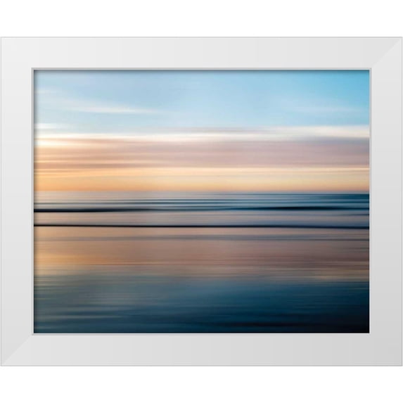 Delimont, Danita 14x12 White Modern Wood Framed Museum Art Print Titled - La Jolla Waves