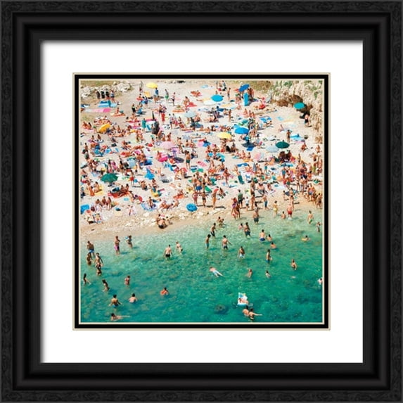 Delimont, Danita 15x15 Black Ornate Wood Framed with Double Matting Museum Art Print Titled - Weekend At The
