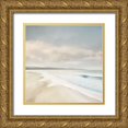 thumbnail image 1 of Delimont, Danita 15x15 Gold Ornate Wood Framed with Double Matting Museum Art Print Titled - Cloud Coast, 1 of 4