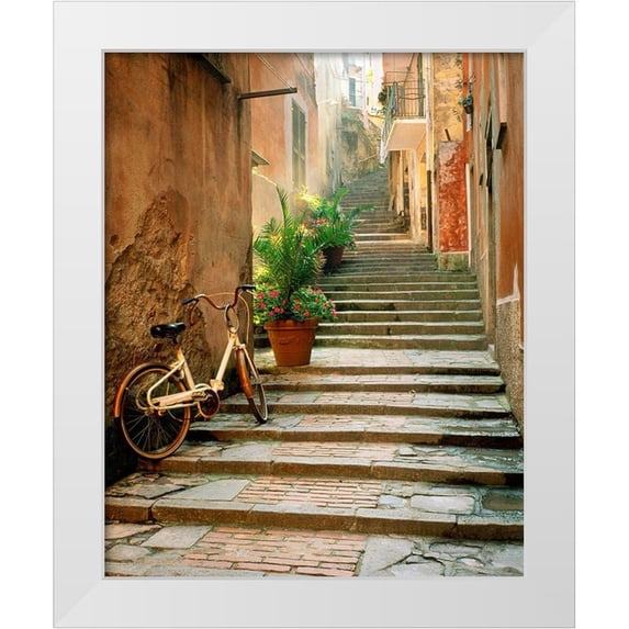 Delimont, Danita 15x18 White Modern Wood Framed Museum Art Print Titled - Cinque Terre