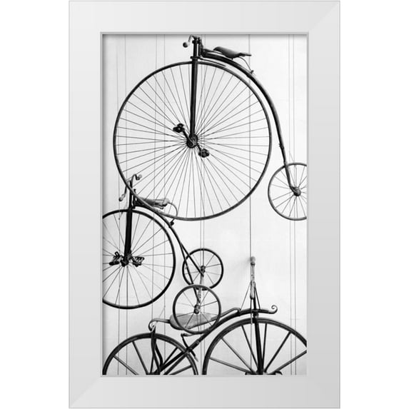 Delimont, Danita 16x24 White Modern Wood Framed Museum Art Print Titled - Classic Rides