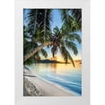 thumbnail image 1 of Delimont, Danita 17x24 White Modern Wood Framed Museum Art Print Titled - Beautiful Beach Sunset, 1 of 4