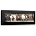 thumbnail image 1 of Delimont, Danita 18x9 Black Modern Framed Museum Art Print Titled - Haystack Happy, 1 of 5