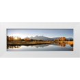 thumbnail image 1 of Delimont, Danita 18x9 White Modern Wood Framed Museum Art Print Titled - Landing on Snake, 1 of 4