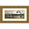 thumbnail image 1 of Delimont, Danita 24x12 Gold Ornate Wood Framed with Double Matting Museum Art Print Titled - Eyes Over Thames, 1 of 4