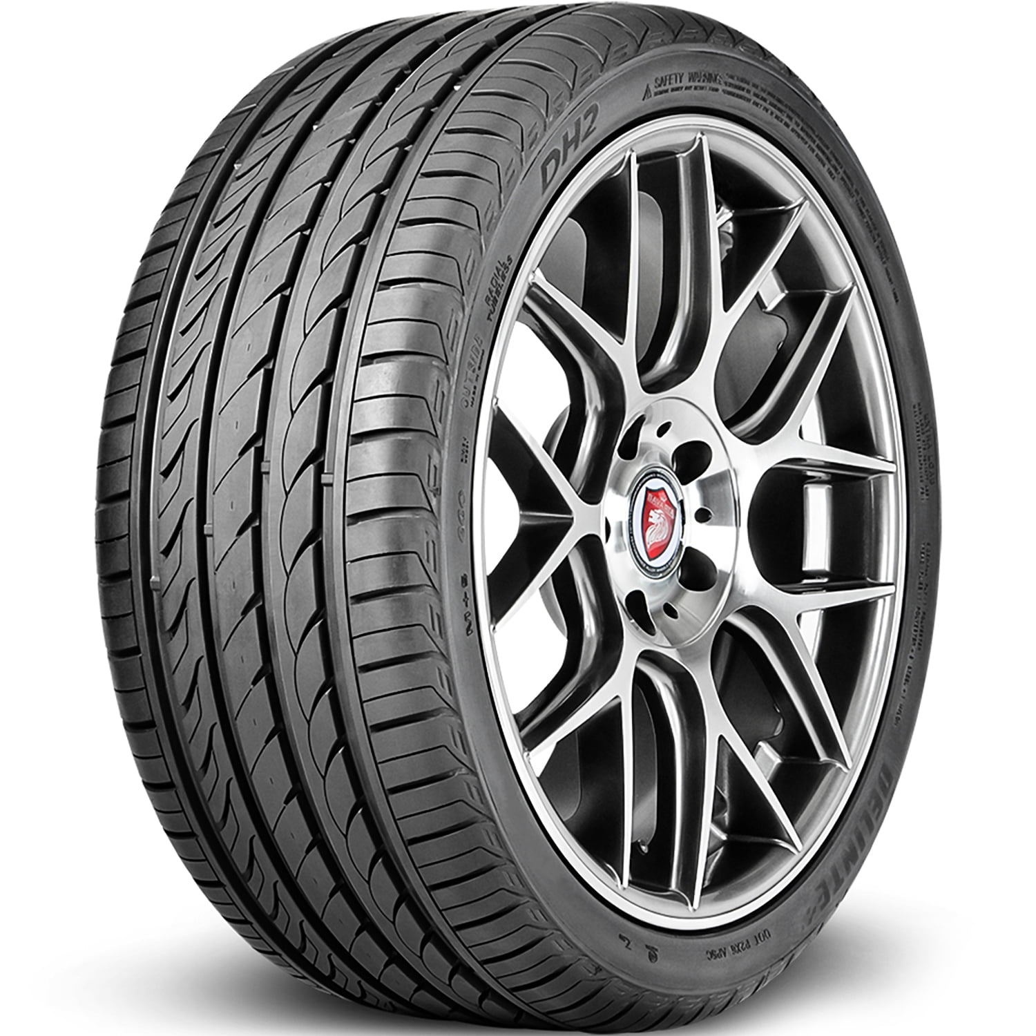 Delinte DH2 245/40R17XL 95W BSW Fits: 1990-92 Ferrari F40 Base