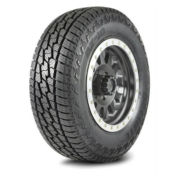 Delinte DX-10 Bandit A/T All Terrain LT275/65R18 123/120S E Light Truck Tire Fits: 2019-23 Chevrolet Silverado 1500 LT Trail Boss, 2004-08 Ford F-150 FX4